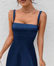 Load image into Gallery viewer, Solid Satin Cami Dress
