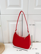 Load image into Gallery viewer, Minimalist Mini Red Shoulder Bag
