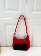 Load image into Gallery viewer, Minimalist Mini Red Shoulder Bag
