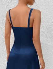 Load image into Gallery viewer, Solid Satin Cami Dress
